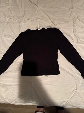 H&M Black Long Sleeve Tee